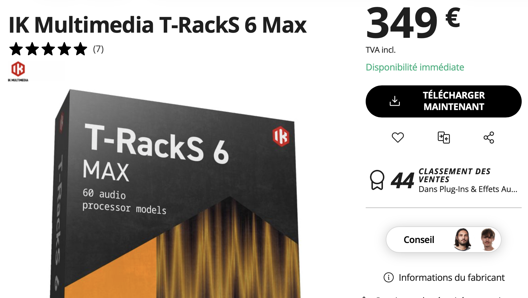 IK Multimedia T-Racks 6 MAX